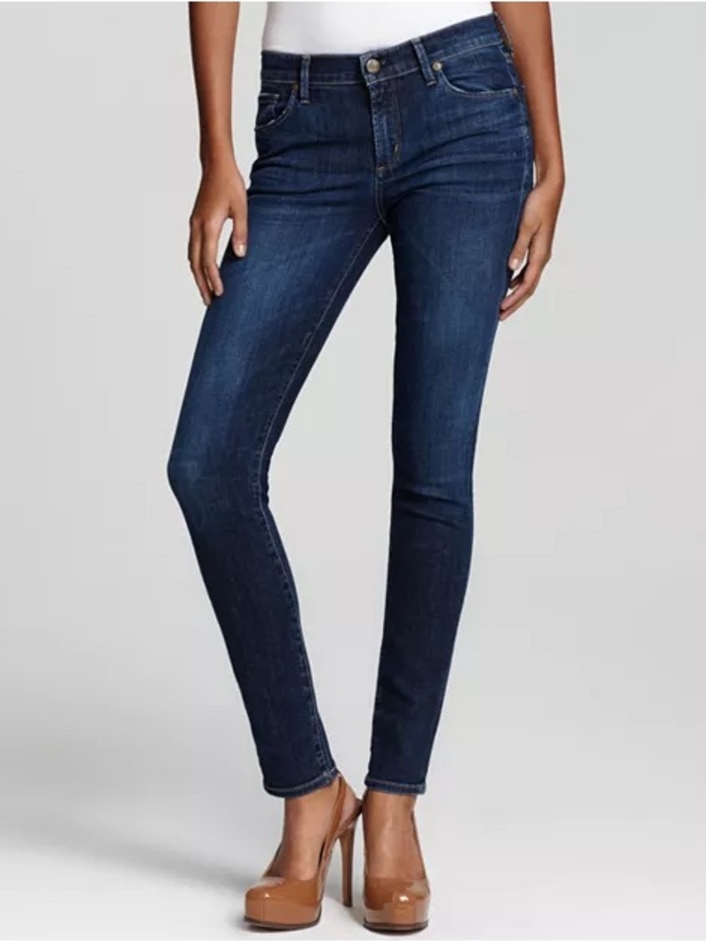 Citizens of Humanity Avedon Jeans Size 27 Blue Low Rise Skinny